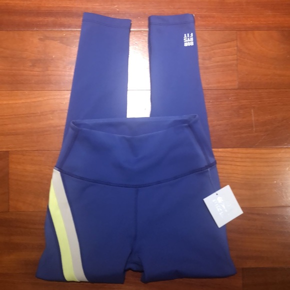 NWT BARRY'S FIT ROYAL LEMON SAND HIGH WAIST 7/8 - Picture 9 of 10